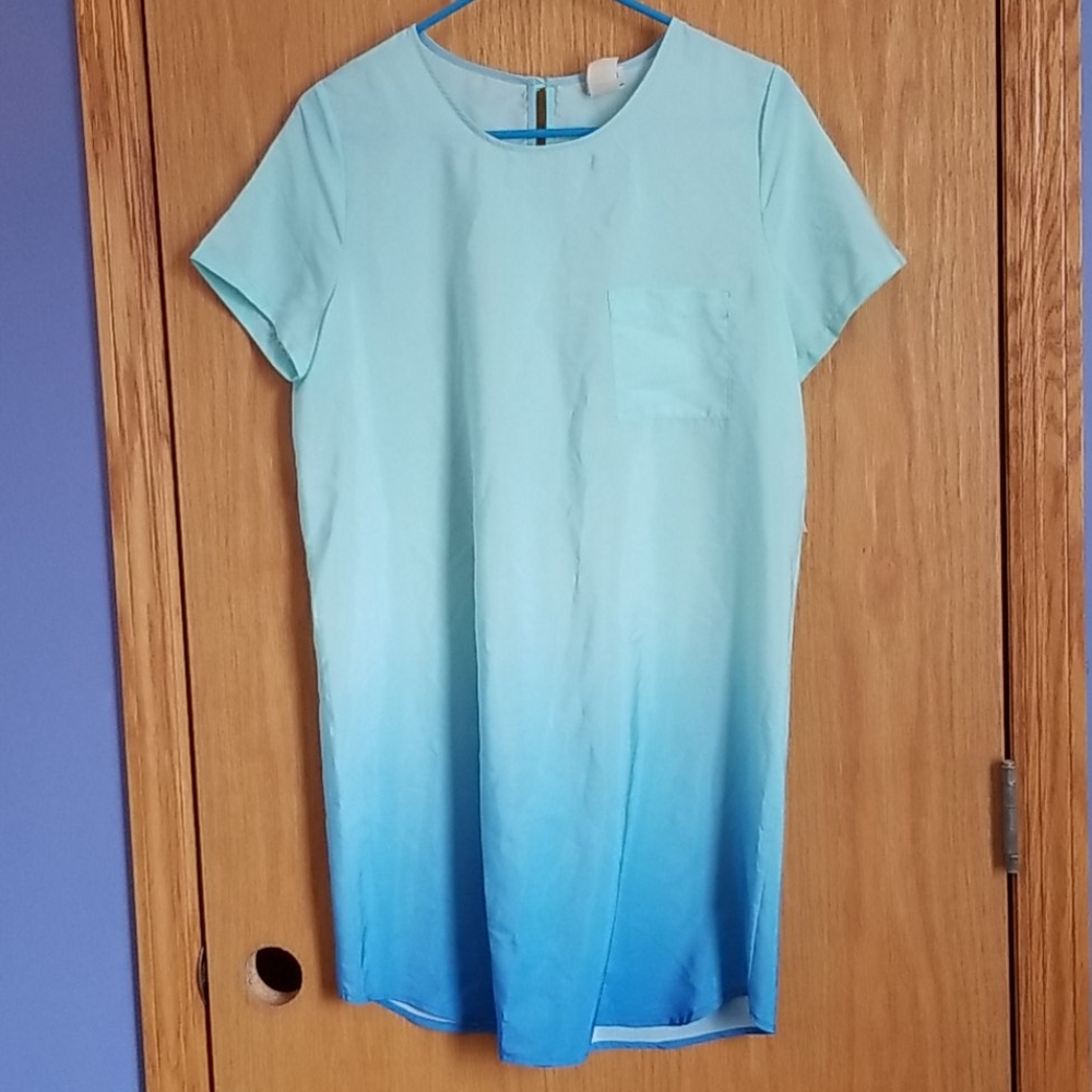 Ombre womens dress